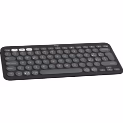 Logitech Pebble Keys 2 K380s clavier RF sans fil + Bluetooth QWERTY Italien Graphite