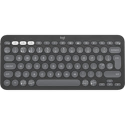 Logitech Pebble Keys 2 K380s clavier RF sans fil + Bluetooth QWERTY Anglais britannique Graphite
