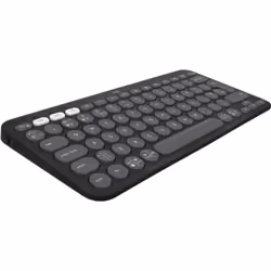 Logitech Pebble Keys 2 K380s clavier RF sans fil + Bluetooth QWERTY Anglais britannique Graphite