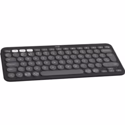 Logitech Pebble Keys 2 K380s clavier RF sans fil + Bluetooth QWERTY Anglais britannique Graphite