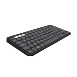 Logitech Pebble Keys 2 K380s clavier RF sans fil + Bluetooth QWERTY US International Graphite