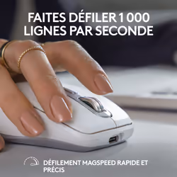 Logitech MX Anywhere 3S souris Droitier RF sans fil + Bluetooth Laser 8000 DPI - Vue supplémentaire 10