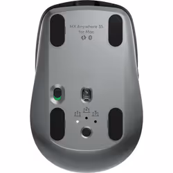 Logitech MX Anywhere 3S for Mac souris Bureau Droitier RF sans fil + Bluetooth Laser 8000 DPI - Vue supplémentaire 7