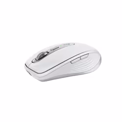 Logitech MX Anywhere 3S, Droitier, Laser, RF sans fil + Bluetooth, 8000 DPI, Gris, Blanc