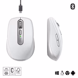 Logitech MX Anywhere 3S souris Droitier RF sans fil + Bluetooth Laser 8000 DPI - Vue supplémentaire 13