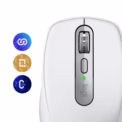 Logitech MX Anywhere 3S souris Droitier RF sans fil + Bluetooth Laser 8000 DPI - Vue supplémentaire 16