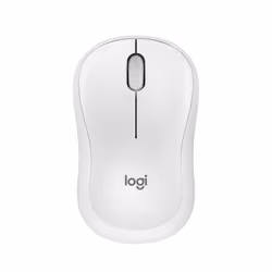 Logitech M240, Ambidextre, Bluetooth, Blanc