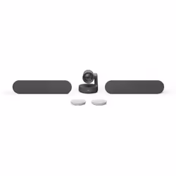 Logitech Rally Plus, Système de vidéoconférence de groupe, 4K Ultra HD, 60 ips, 90°, 15x, Graphite