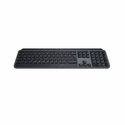 Logitech MX Keys S, Taille réelle (100 %), RF sans fil + Bluetooth, Commutateur de touche « ciseaux », AZERTY, LED, Graphite