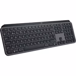 Logitech MX Keys S clavier RF sans fil + Bluetooth QWERTY Danois, Finlandais, Norvégien, Suédois Graphite
