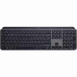 Logitech MX Keys S, Taille réelle (100 %), RF sans fil + Bluetooth, Commutateur de touche « ciseaux », QWERTY, LED, Graphite