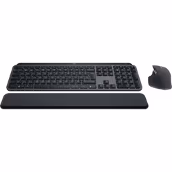 Logitech MX Keys S Combo clavier Souris incluse RF sans fil + Bluetooth Portuguais Graphite