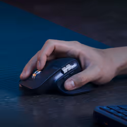 Logitech MX Keys S Combo clavier Souris incluse RF sans fil + Bluetooth QWERTY US International Graphite - Vue supplémentaire 7