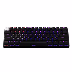 Logitech G PRO X 60, Avec fil &sans fil, USB + RF Wireless + Bluetooth, Clavier mécanique, QWERTY, LED RGB, Noir