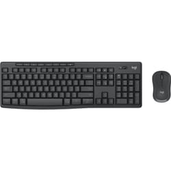 Logitech MK370 Combo for Business clavier Souris incluse RF sans fil + Bluetooth QWERTY Nordique Graphite