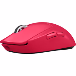 Logitech G PRO X Superlight 2, Droitier, Optique, RF sans fil, 32000 DPI, 0,5 ms, Magenta