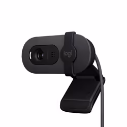 Logitech Brio 100, 2 MP, 1920 x 1080 pixels, Full HD, 30 ips, 1280x720@30fps, 1920x1080@30fps, 720p, 1080p