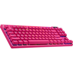 Logitech G PRO X TKL clavier RF sans fil + Bluetooth QWERTZ Allemand Magenta