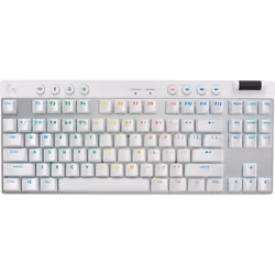 Logitech G PRO X TKL clavier RF sans fil + Bluetooth AZERTY Français Blanc