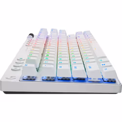 Logitech G PRO X TKL clavier RF sans fil + Bluetooth AZERTY Français Blanc