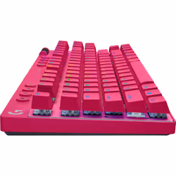 Logitech G PRO X TKL clavier RF sans fil + Bluetooth AZERTY Français Magenta