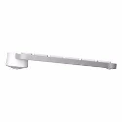 Logitech MX Keys S for Mac clavier Bureau RF sans fil + Bluetooth AZERTY Français Aluminium, Blanc - Vue supplémentaire 4