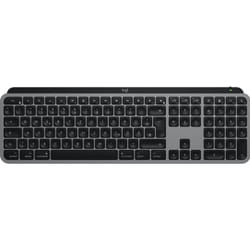 Logitech MX Keys S for Mac QWERTZ Allemand Aluminium, Noir