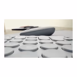 Logitech 920-012233 clavier Souris incluse Universel RF sans fil + Bluetooth QWERTY Anglais britannique Graphite - Vue supplémentaire 2