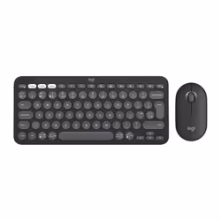 Logitech 920-012233 clavier Souris incluse Universel RF sans fil + Bluetooth QWERTY Anglais britannique Graphite - Vue supplémentaire 5