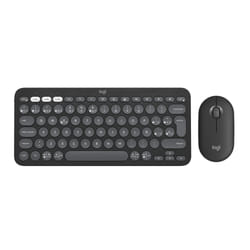 Logitech Pebble 2 Combo clavier Souris incluse RF sans fil + Bluetooth QWERTY Espagnole Graphite