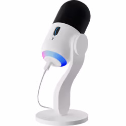 Logitech G Yeti GX Noir, Blanc Microphone de table - Vue supplémentaire 5