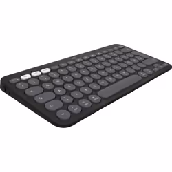 Logitech Pebble 2 Combo for Mac clavier Souris incluse RF sans fil + Bluetooth QWERTZ Allemand Graphite