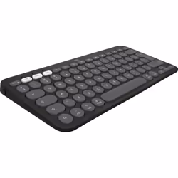Logitech Pebble 2 Combo for Mac clavier Souris incluse RF sans fil + Bluetooth QWERTY US International Graphite