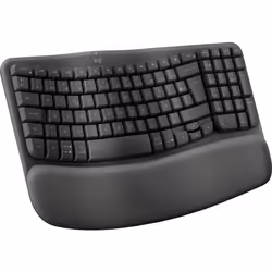 Logitech Wave Keys clavier RF sans fil + Bluetooth AZERTY Français Graphite