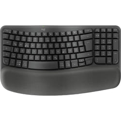 Logitech Wave Keys for Business clavier RF sans fil + Bluetooth QWERTZ Allemand Graphite