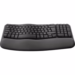 Logitech Wave Keys for Business clavier RF sans fil + Bluetooth QWERTY Anglais britannique Graphite
