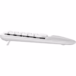 Logitech Wave Keys for Mac clavier maison/bureau Bluetooth AZERTY Français Blanc - Vue supplémentaire 5