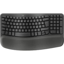 Logitech Wave Keys clavier RF sans fil + Bluetooth QWERTZ Tchèque Graphite