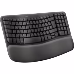 Logitech Wave Keys clavier RF sans fil + Bluetooth QWERTZ Tchèque Graphite