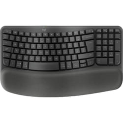 Logitech Wave Keys clavier RF sans fil + Bluetooth QWERTY US International Graphite