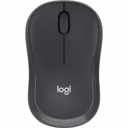 Logitech M240 for Business, Ambidextre, Optique, RF sans fil + Bluetooth, 4000 DPI, Graphite