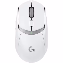 Logitech G G309, Droitier, Optique, RF sans fil + Bluetooth, 2560 DPI, 400 ips, Blanc