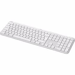 Logitech K950 Signature Slim QWERTZ Allemand Blanc