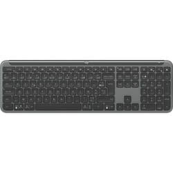 Logitech K950 Signature Slim clavier Bureau RF sans fil + Bluetooth AZERTY Français Graphite