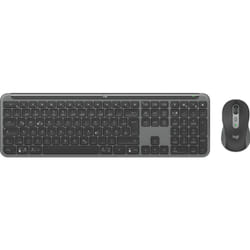Logitech MK950 Signature Slim QWERTZ Allemand Graphite