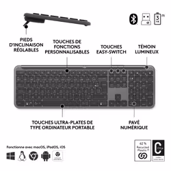 Logitech MK950 Signature Slim Combo for Business - Vue supplémentaire 6