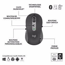 Logitech MK950 Signature Slim Combo for Business - Vue supplémentaire 7