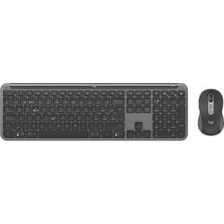 Logitech MK950 Signature for Business clavier Souris incluse RF sans fil + Bluetooth Graphite