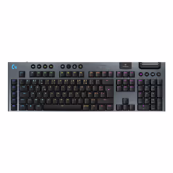 Logitech G G915 X LIGHTSPEED, Avec fil &sans fil, USB + RF Wireless + Bluetooth, Clavier mécanique, AZERTY, LED, Noir