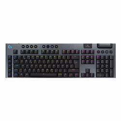 Logitech G G915 X LIGHTSPEED, Avec fil &sans fil, USB + RF Wireless + Bluetooth, Clavier mécanique, QWERTY, LED, Noir
